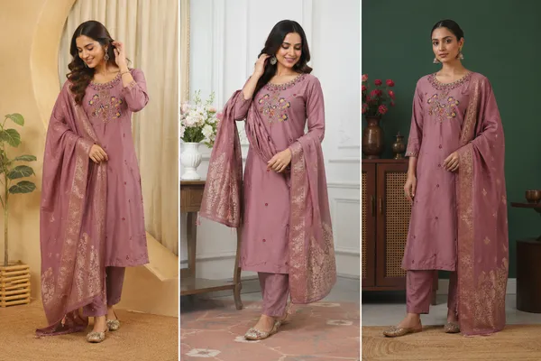 3_Piece_short_kurti_set_with_charming_dupatta