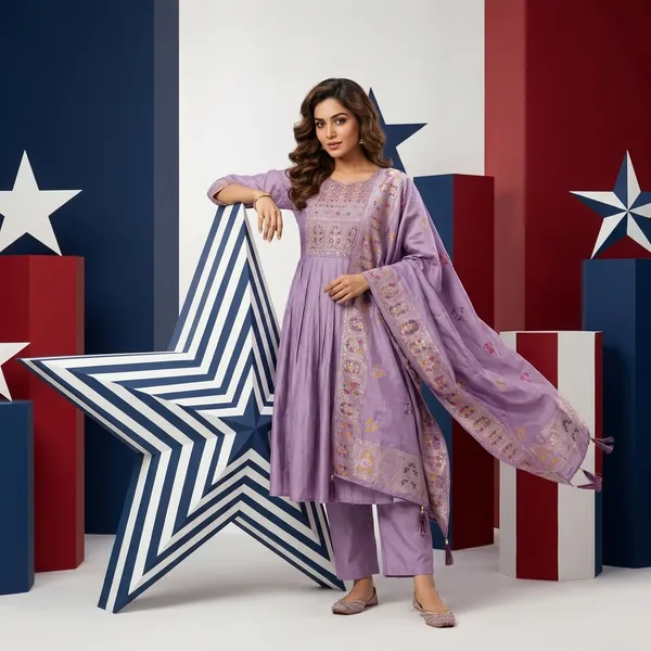 3_Piece_short_kurti_set_with_charming_dupatta