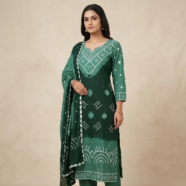 Light_&_Dark_Green_Pure_Cotton_Suit_Dress_Material_For_Women