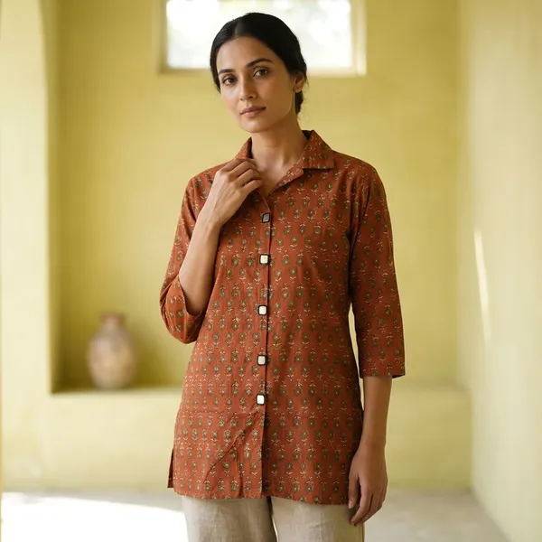 Cotton_Kurti_-_elegant_look_when_combined_with_jeans_,_pants,_leggings
