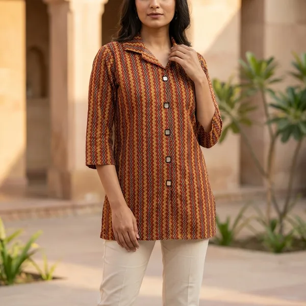 Cotton_Kurti_-_elegant_look_when_combined_with_jeans_,_pants,_leggings