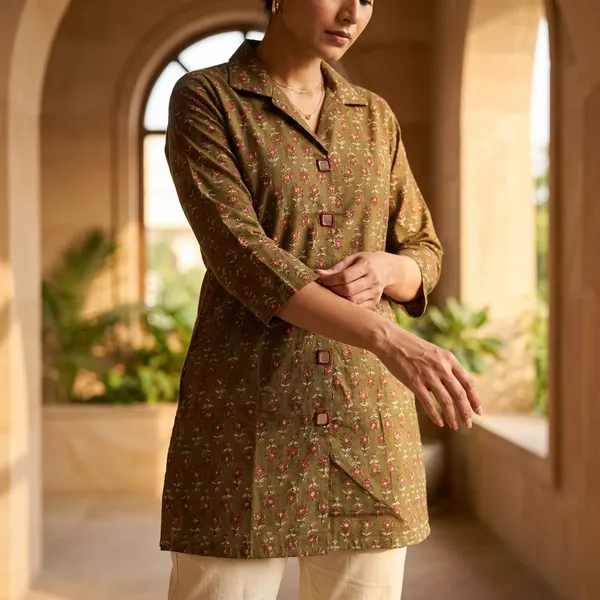 Cotton_Kurti_-_elegant_look_when_combined_with_jeans_,_pants,_leggings