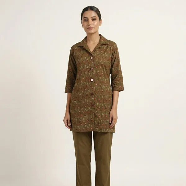 Cotton_Kurti_-_elegant_look_when_combined_with_jeans_,_pants,_leggings