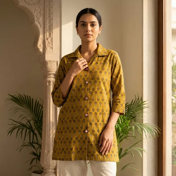Cotton_Kurti_-_elegant_look_when_combined_with_jeans_,_pants,_leggings