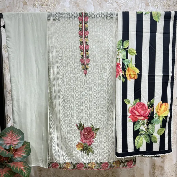 Sage_Green_Net_/_Digital_Print_Dupatta_Suit_Dress_Material_For_Women
