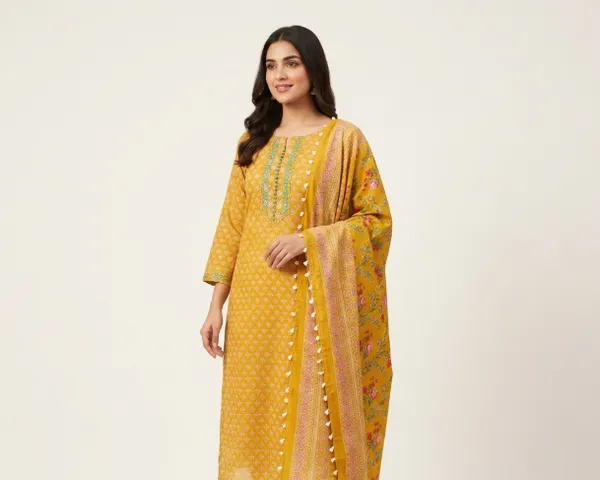 Mango_Yellow_Pure_Cotton_Suit_Dress_Material_For_Women