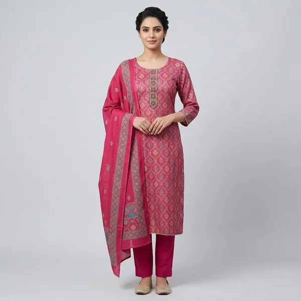 Deep_Magenta_Jam_Cotton_&_Muslin_Dupatta_Suit_Dress_Material_For_Women