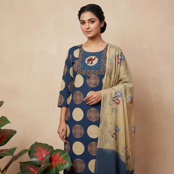 Royal_Sapphire_Pure_Cotton_&_Chiffon_Dupatta_Suit_Dress_Material_For_Women