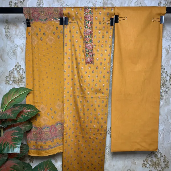 Haldi_Yellow_Jam_Cotton_&_Muslin_Dupatta_Suit_Dress_Material_For_Women