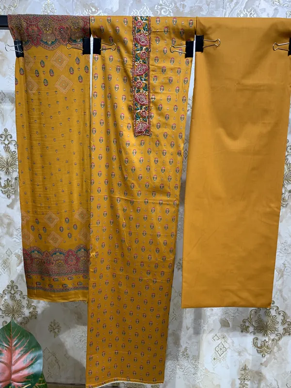 Haldi_Yellow_Jam_Cotton_&_Muslin_Dupatta_Suit_Dress_Material_For_Women