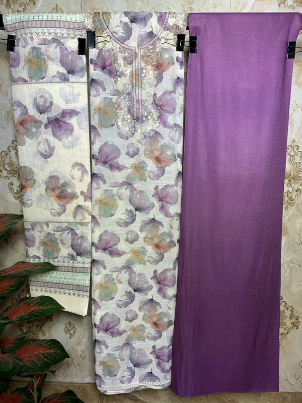 Blossom_Purple_Premium_Linen_&_Rayon_Bottom_Suit_Dress_Material_For_Women