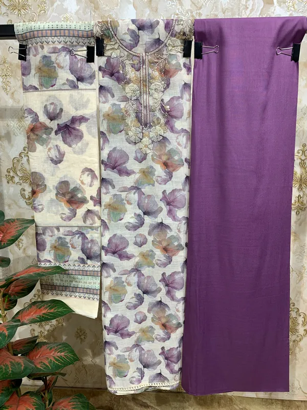 Blossom_Purple_Premium_Linen_&_Rayon_Bottom_Suit_Dress_Material_For_Women