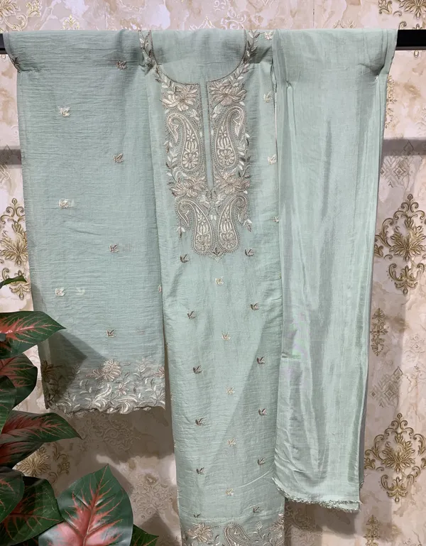 Light_Firozi_Mal_Chanderi_Crush_Suit_Dress_Material_For_Women