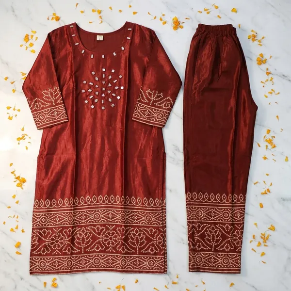 Mashroo_Silk_2_piece_suit_set_top_&_bottom
