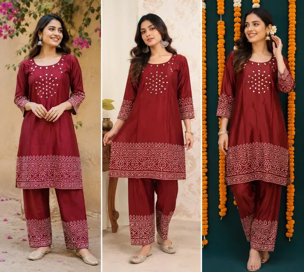 Mashroo_Silk_2_piece_suit_set_top_&_bottom