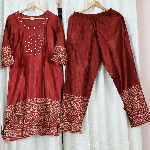 Mashroo_Silk_2_piece_suit_set_top_&_bottom