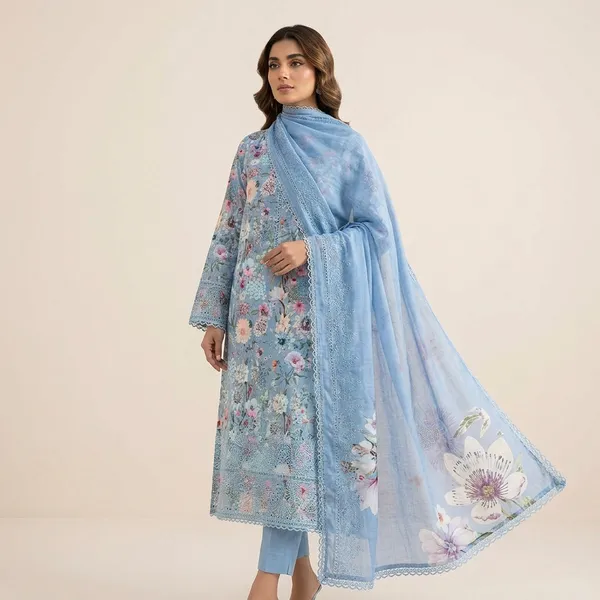 Powder_Blue_Pure_Cotton_Suit_Dress_Material_For_Women