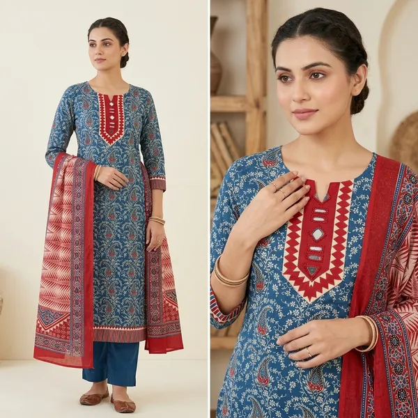 Royal_Blue_Pure_Cotton_Suit_Dress_Material_For_Women