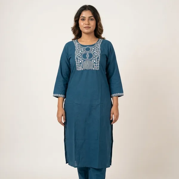 Premium_Cotton_2_piece_set_with_elegant_embroidery_on_neck_&_sleeves