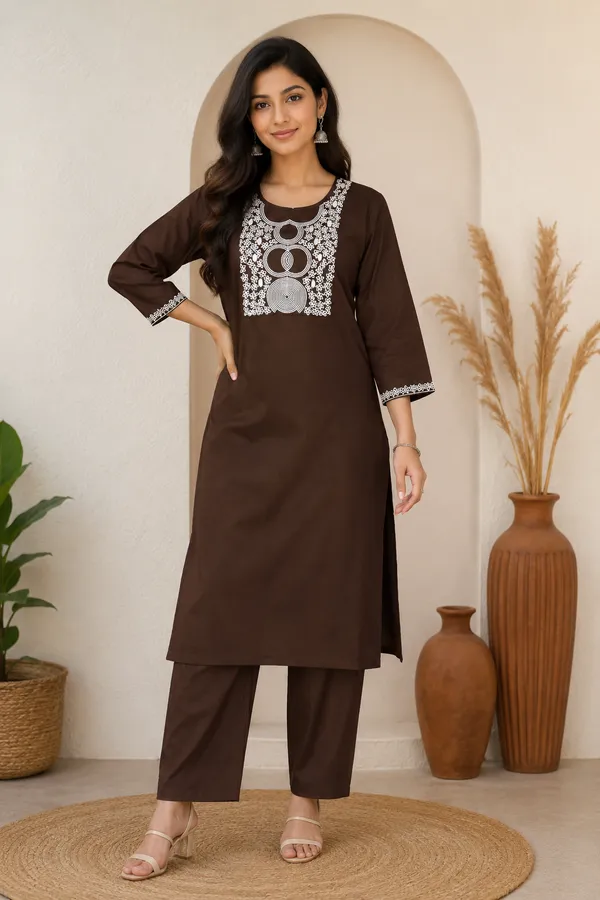 Premium_Cotton_2_piece_set_with_elegant_embroidery_on_neck_&_sleeves