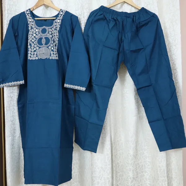 Premium_Cotton_2_piece_set_with_elegant_embroidery_on_neck_&_sleeves