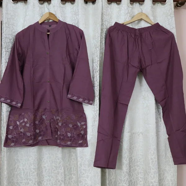 Premium_Cotton_2_piece_set_with_elegant_embroidery_on_neck_&_sleeves