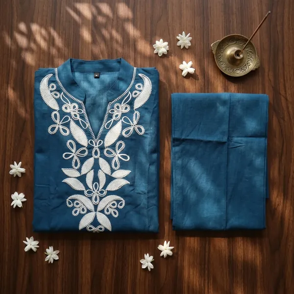 Premium_Cotton_2_piece_set_with_elegant_embroidery_on_neck_&_sleeves_