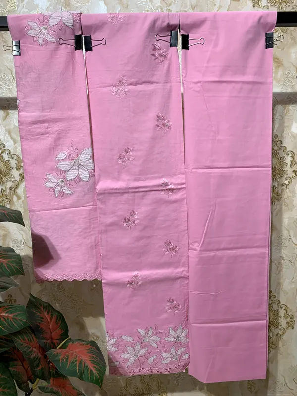 Premium_Cotton_with_applique_work_&_Chickankari_embroidery_with_embroidered_dupatta