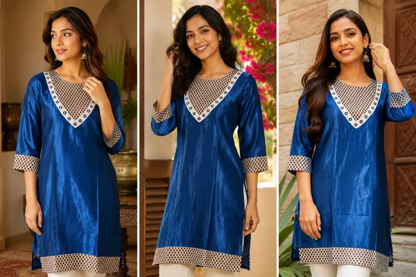 Premium_Gajji_Silk_kurti
