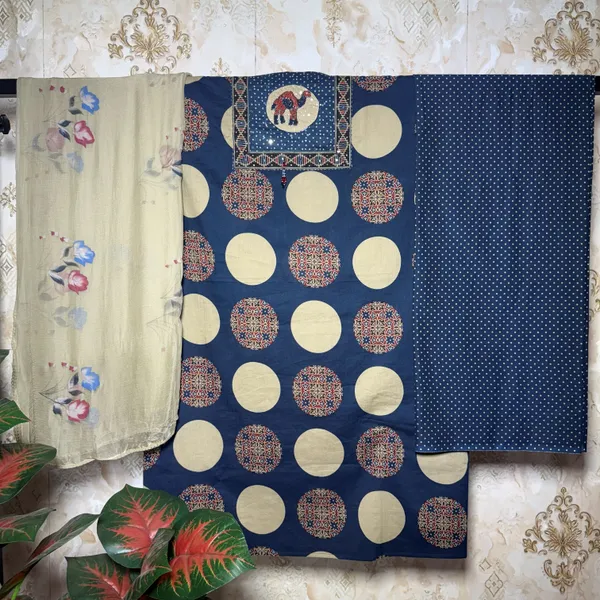 Royal_Sapphire_Pure_Cotton_&_Chiffon_Dupatta_Suit_Dress_Material_For_Women