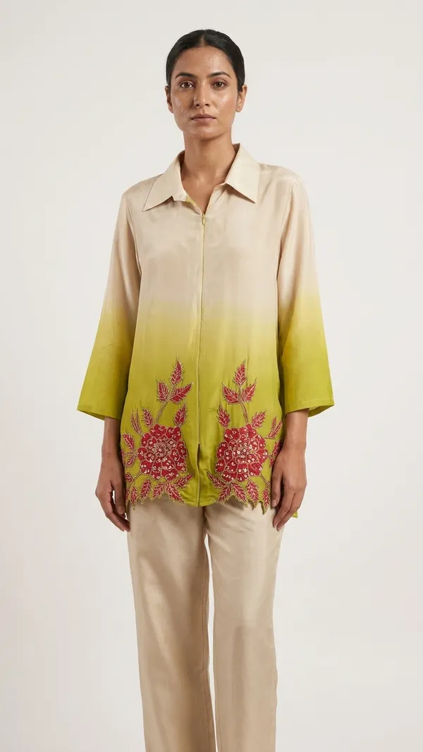 Pure_Crepe_party_wear_co-ord_set_with_embroidery_