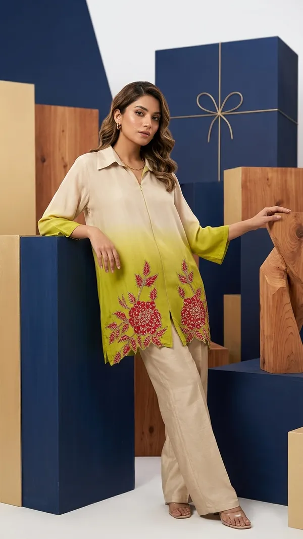 Pure_Crepe_party_wear_co-ord_set_with_embroidery_