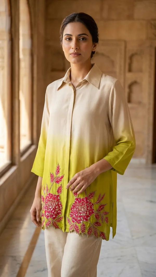 Pure_Crepe_party_wear_co-ord_set_with_embroidery_