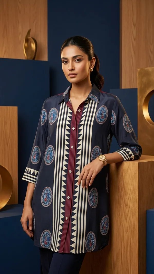 Pure_Crepe_trendy_Shirt_