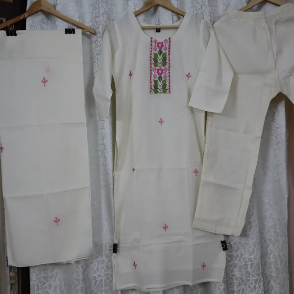 Pure_cotton_3_piece_set_with_premium_embroidery_work_on_neck