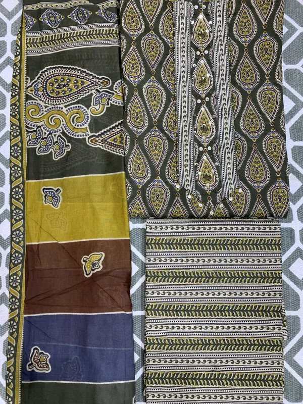 Blue_Mustard_Pure_Cotton_&_Mal-Mal_Dupatta_Suit_Dress_Material_For_Women