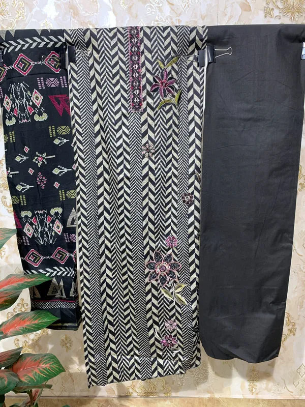 Black_&_White_Jaipuri_Cotton_Suit_Dress_Material_For_Women