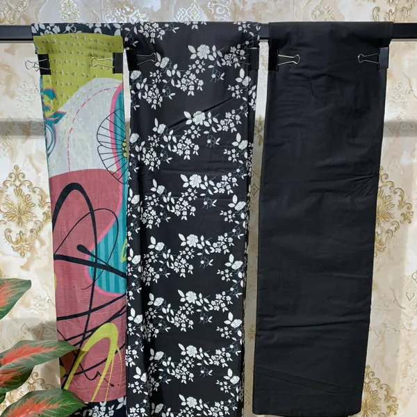 Black_And_White_Pure_Cotton_&_Muslin_Dupatta_Suit_Dress_Material_For_Women
