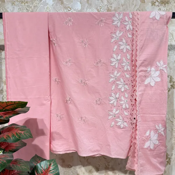 Pastel_Peach_Pure_Cambric_Cotton_Suit_Dress_Material_For_Women