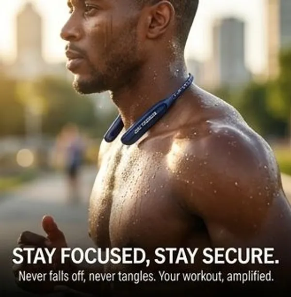 ZELTRONICS_Flare_Bluetooth_Wireless_Neckband_Blue_Magnetic_On/Off_|_ENC_Mode_Sweat_Resistant.