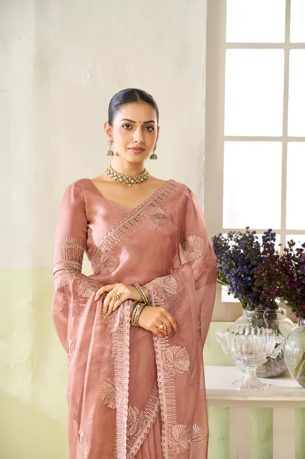 Blush_Pink_Embroidered_Soft_Organza_Saree_For_Women