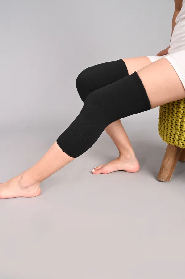 Knee_Compression_Support_Sleeves_Black_Pair