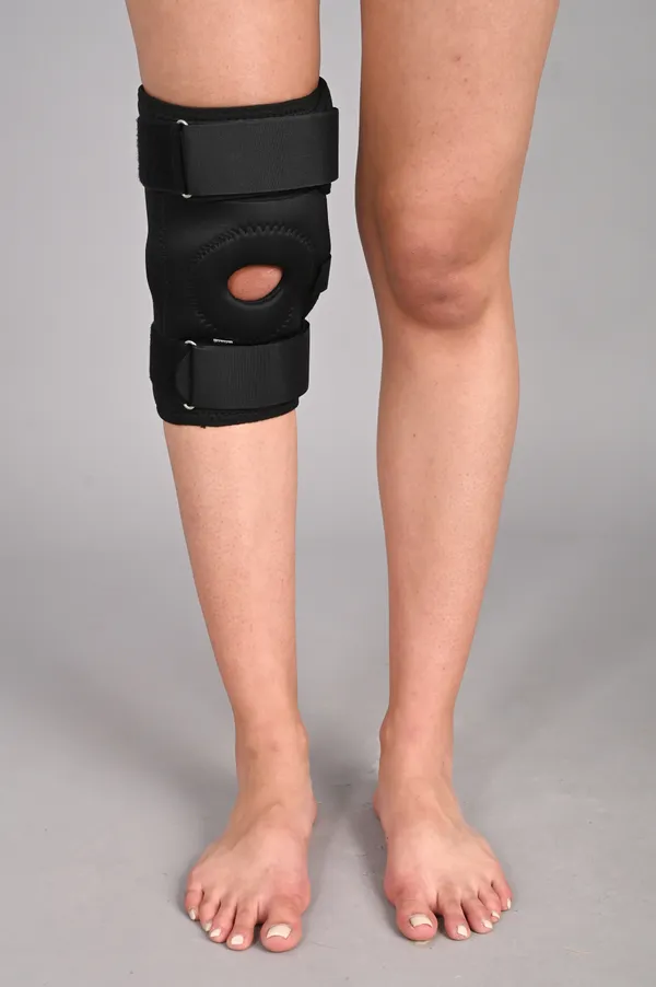Knee_Support_Brace_With_Adjustable_Straps_Black