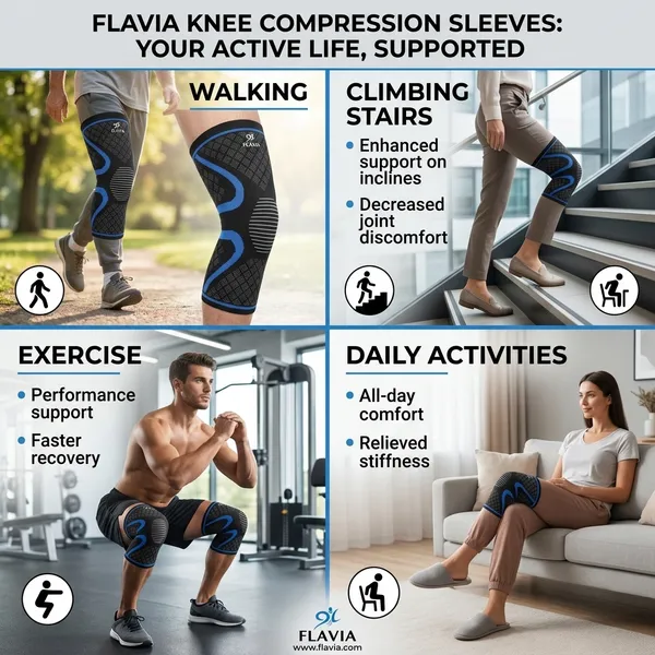 Flavia_Knee_Compression_Support_Sleeves_Pair_Black_And_Blue