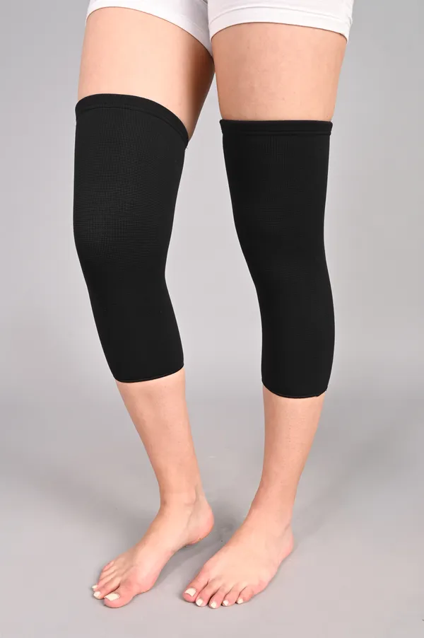 Knee_Compression_Support_Sleeves_Black_Pair