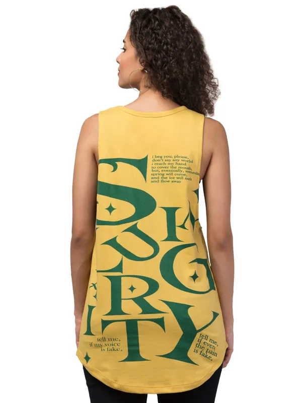 Yellow_Cotton_Graphic_Print_Sleeveless_Tank_Top_For_Women