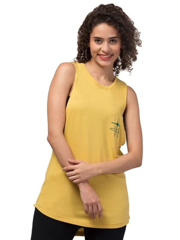 Yellow_Cotton_Graphic_Print_Sleeveless_Tank_Top_For_Women