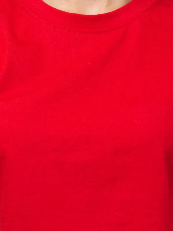Women_Red_Crop_Top