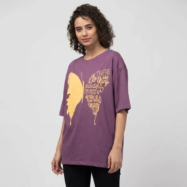 Purple_Cotton_Oversized_Butterfly_Print_T-Shirt_For_Women