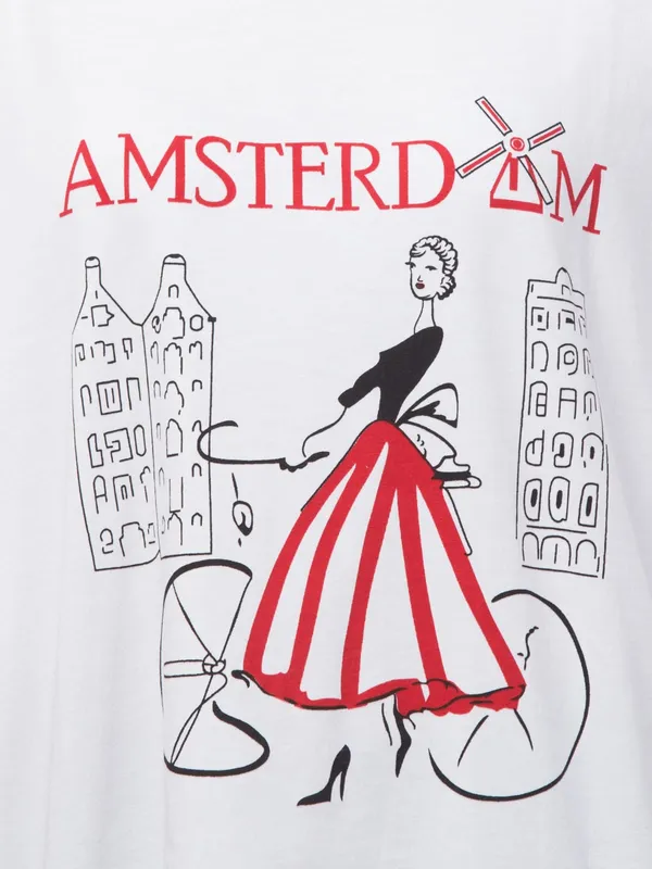 White_Cotton_Oversized_Amsterdam_Graphic_Print_T-Shirt_For_Women